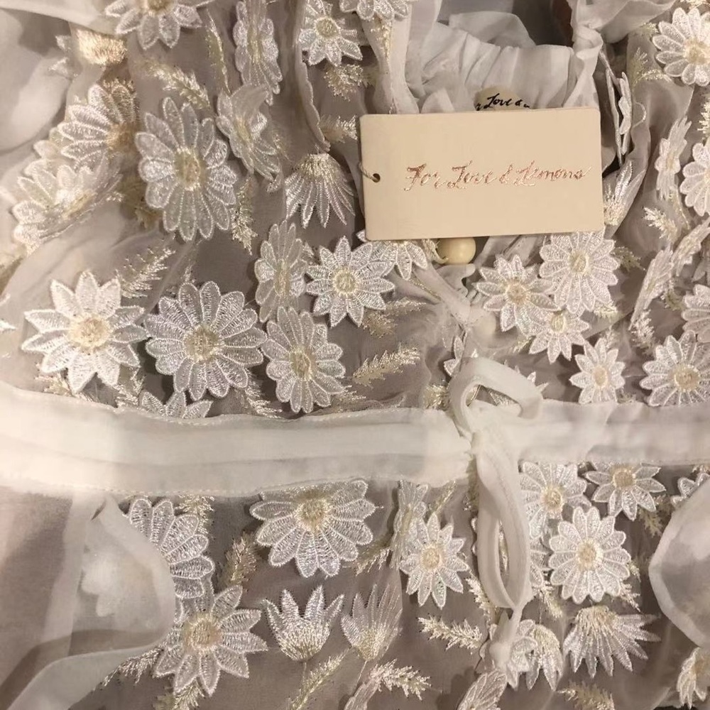 For Love & Lemons Off Shoulder Tunic Dress *NEW* - Picture 5 of 5